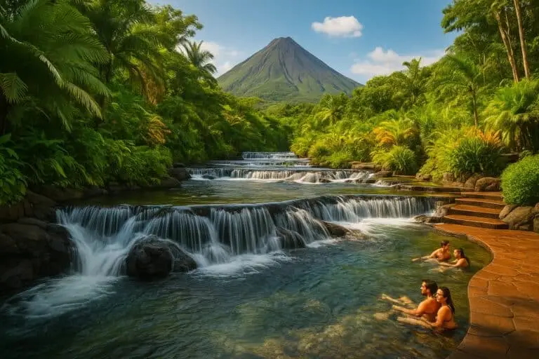Hot springs of Costa rica
