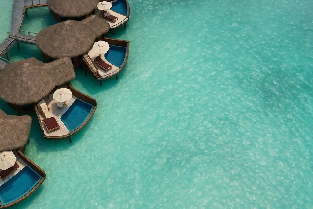 Over waterbungalow great for honeymoon or romantic stay