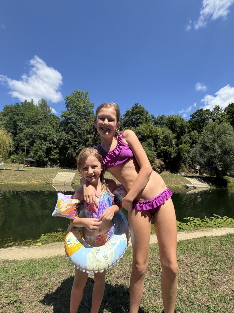 Swimming in Rastoke