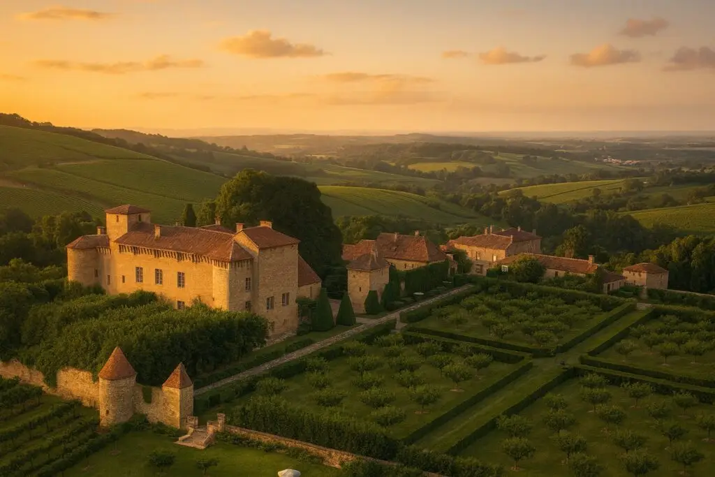 Castles around the world Chateau de Bagnols France