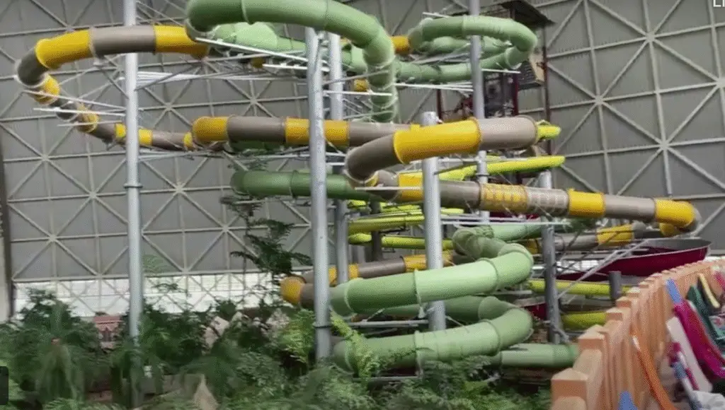 Tropical Islands Waterslide