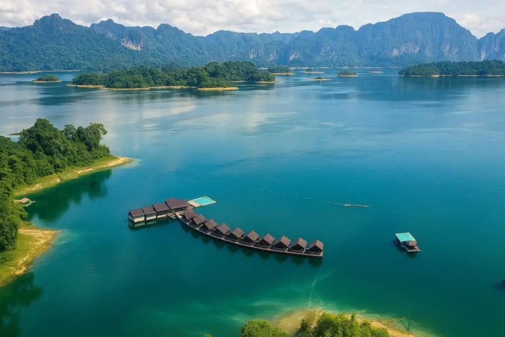Thailand overwater bungslow
