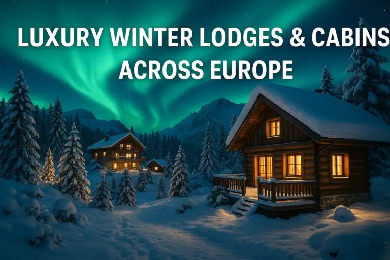 Luxury Winter Lodges & Cabins Across Europe