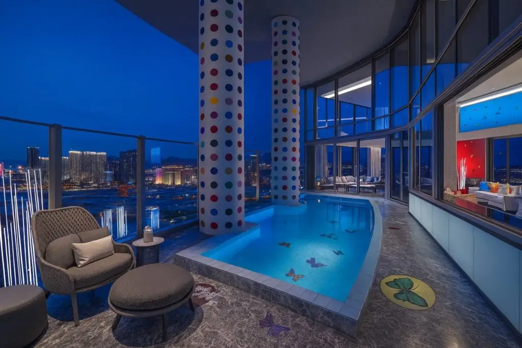 the Empathy Suite at The Palms, Las Vegas.