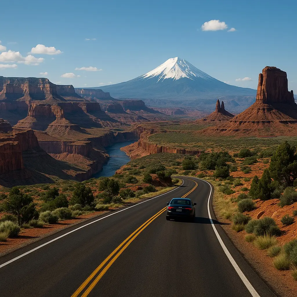 National parks nature routes