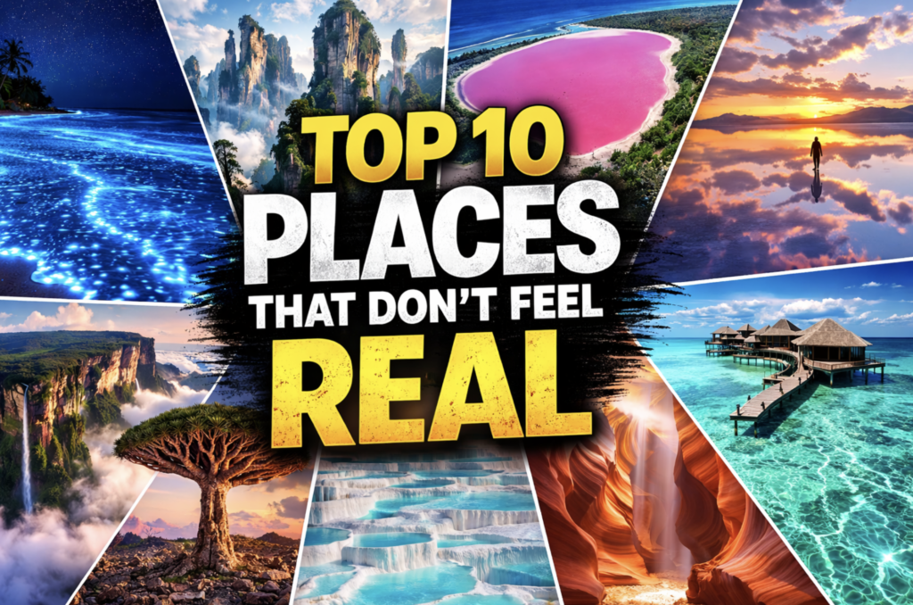 🌍 Top 10 Places That Don’t Feel Real 😳