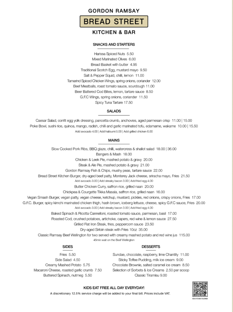 🌆 London Dining Experiences 